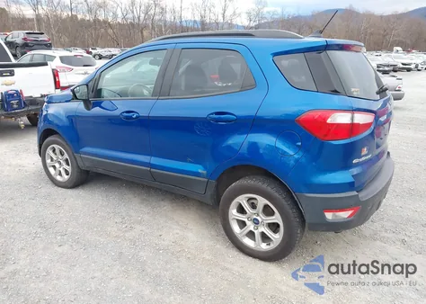 2019 Ford Ecosport Se из США, поврежденный, VIN MAJ6S3GLXKC294696